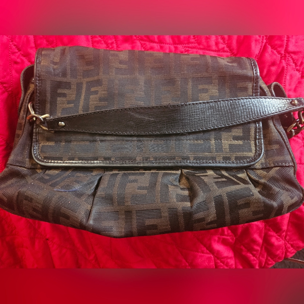 Vintage Fendi Zucca short shoulder bag - Picture 3 of 6
